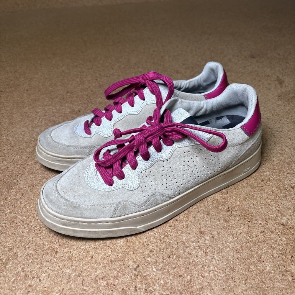 P448 Bali Solaris Sneakers EU 39 Womens 8.5-9Perforated Suede Italy